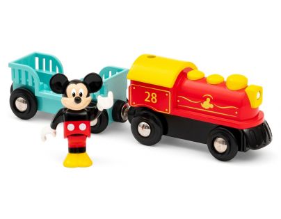 Brio World 32265 Vlak na batérie Myšiaka Mickeyho