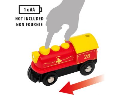 Brio World 32265 Vlak na batérie Myšiaka Mickeyho