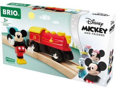 Brio World 32265 Vlak na batérie Myšiaka Mickeyho