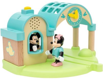 Brio World 32270 Nádraží Myšiaka Mickeyho s nahrávaním zvuku
