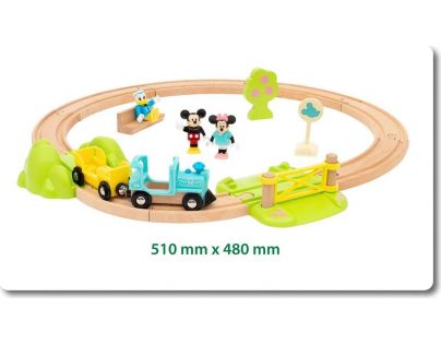 Brio World Disney and Friends Vlakový set Myšiaka Mickeyho