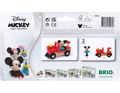 Brio World Disney and Friends Lokomotíva Myšiaka Mickeyho