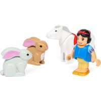 Brio World Disney Princess Vlakový set Snehulienky a zvieratiek 3