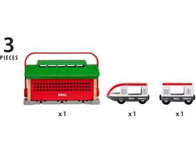 Brio World 33474 Prenosné vlakovej depo