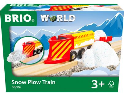 Brio World Vlak so snehovým pluhom