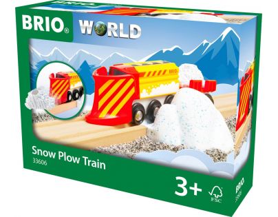 Brio World Vlak so snehovým pluhom