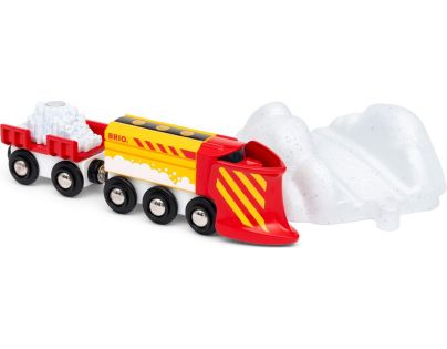 Brio World Vlak so snehovým pluhom