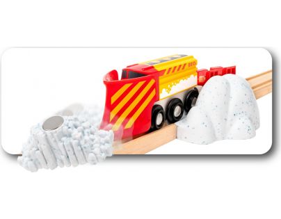 Brio World Vlak so snehovým pluhom