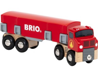 Brio World 33657 Ťahač s drevom