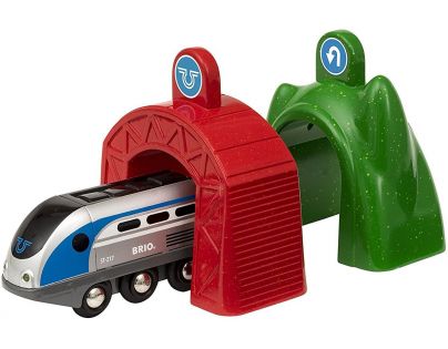 Brio SMART TECH Lokomotíva s aktívnymi tunelmi