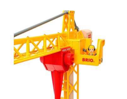 Brio World 33835 Svietiace stavebný žeriav