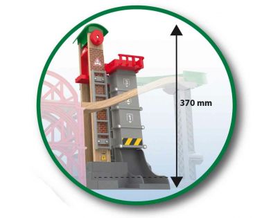 Brio World 33887 Sada Sklad sa zdvíhacím a nakladacím zariadením