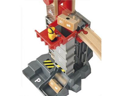 Brio World 33887 Sada Sklad sa zdvíhacím a nakladacím zariadením