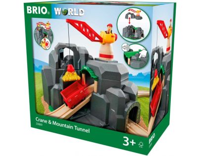 Brio World 33889 Žeriav a horský tunel