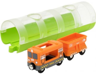 Brio World Tunel a nákladný vlak