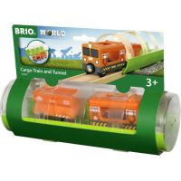 Brio World Tunel a nákladný vlak 5
