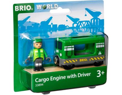 Brio World Nákladná lokomotíva sa rušňovodičom
