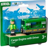 Brio World Nákladná lokomotíva sa rušňovodičom 2