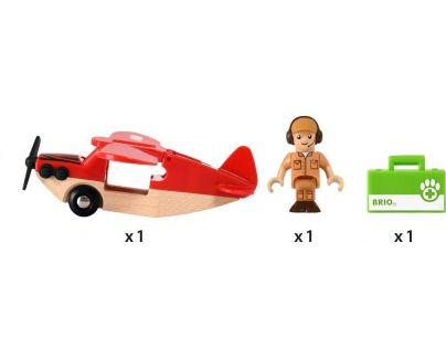 Brio World Safari lietadlo