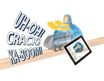 Brio World Smart Tech Sound Železničný prejazd