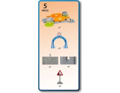 Brio World Smart Tech Sound Železničný prejazd