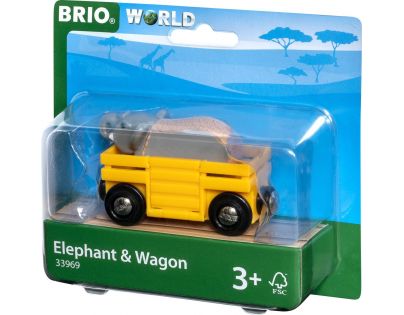Brio World Slon a vagónek