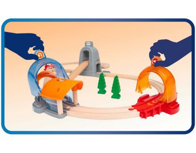 Brio World 33972 Smart Tech Sound Cestovný set s tunelmi