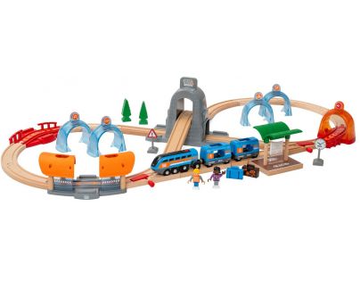 Brio World 33972 Smart Tech Sound Cestovný set s tunelmi