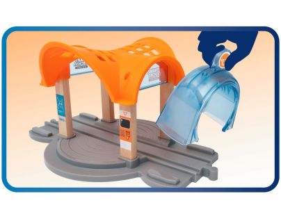 Brio World 33973 Smart Tech Sound Vlaková stanica s tunelom