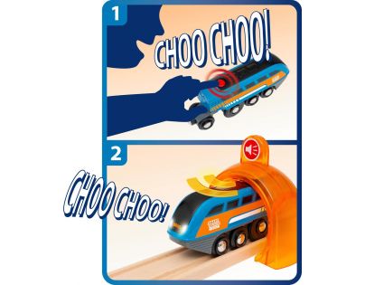 Brio World Smart Tech Sound Deluxe sada s akčnými tunelmi