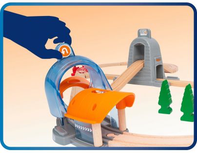 Brio World Smart Tech Sound Deluxe sada s akčnými tunelmi