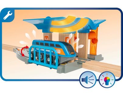 Brio World Smart Tech Sound Deluxe sada s akčnými tunelmi