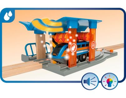 Brio World Smart Tech Sound Deluxe sada s akčnými tunelmi
