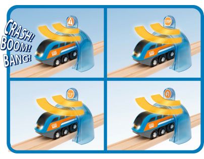 Brio World Smart Tech Sound Deluxe sada s akčnými tunelmi