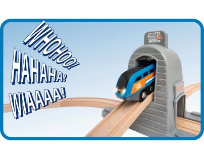 Brio World Smart Tech Sound Deluxe sada s akčnými tunelmi
