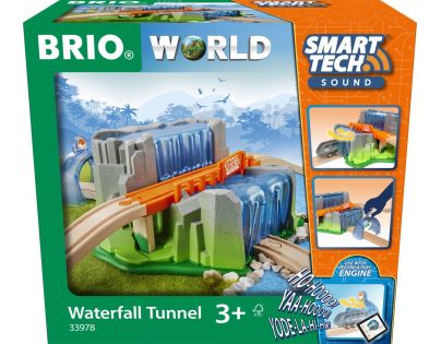 Brio World Smart Tech Sound Tunel s vodopádom