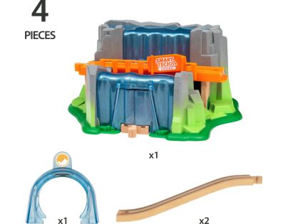 Brio World Smart Tech Sound Tunel s vodopádom