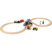 Brio World 33983 Nákladní set s tunelem a vlakem na baterie Brio World 33983 Nákladní set s tunelem a vlakem na baterie