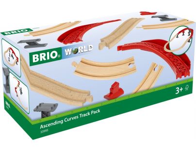 Brio World Set stúpajúcich koľají