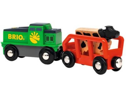 Brio World Farmársky vlak na batérie