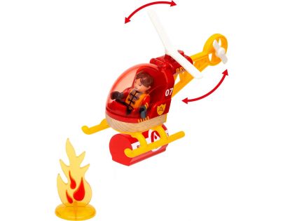 Brio World Vlaková sada záchranárskeho tímu