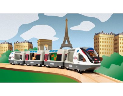 Brio World Edícia Svetové vlaky: Vysokorýchlostný vlak TGV