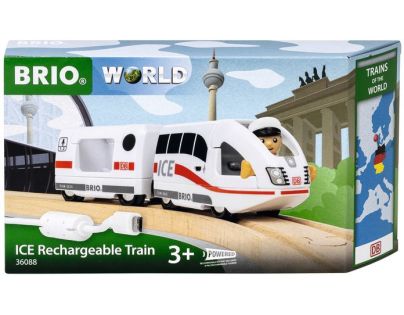 Brio World Edícia Svetové vlaky: ICE Dobíjací vlak na batérie