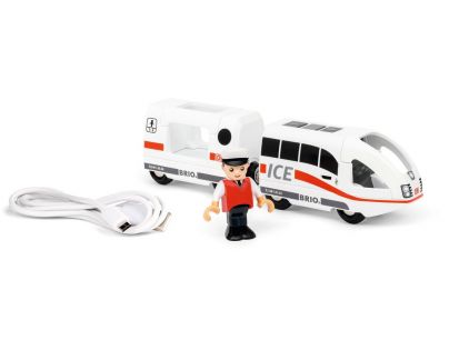 Brio World Edícia Svetové vlaky: ICE Dobíjací vlak na batérie