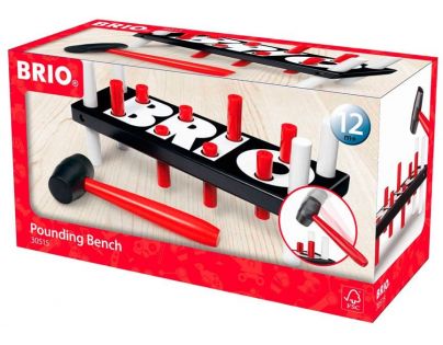 Brio zatloukaní kolíků