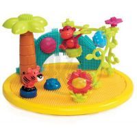 Bristle Blocks Stavebnice Jungle 128 ks v kyblíku 3