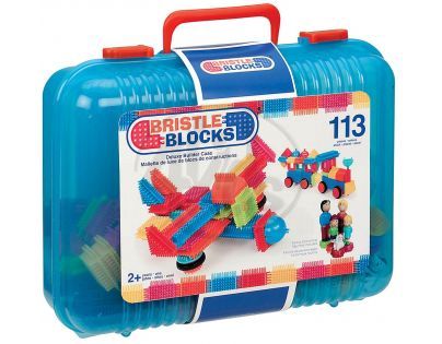 Bristle Blocks Stavebnice 113 ks v kufříku