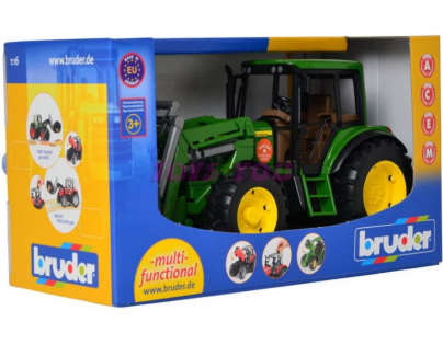 Bruder 02052 Traktor John Deere 6920 s radlicou