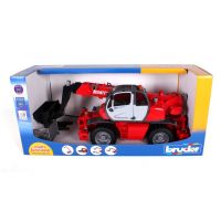 Bruder 2129 Teleskopicky nakladač Manitou MRT 2150 - Poškodený obal 2
