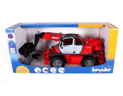 Bruder 2129 Teleskopicky nakladač Manitou MRT 2150 - Poškodený obal